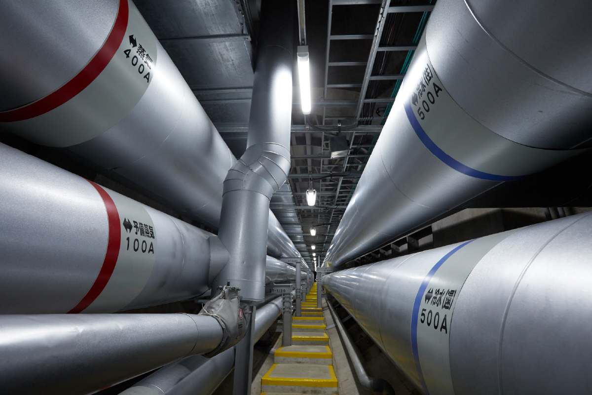 【丸の内熱供給】街全体の建築群をつなぐ、地下エネルギープラント特別潜入