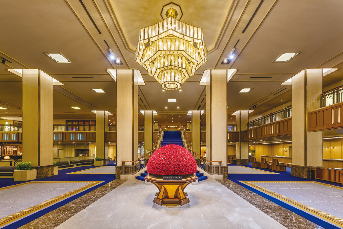 【帝国ホテル東京】日本最高峰のホテル、村野藤吾の茶室「東光庵」へ