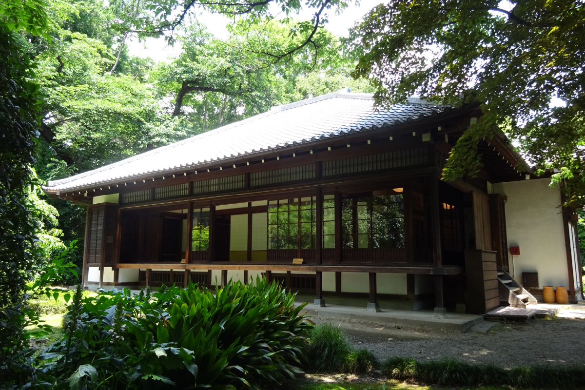 東京国立博物館 日本庭園 茶室