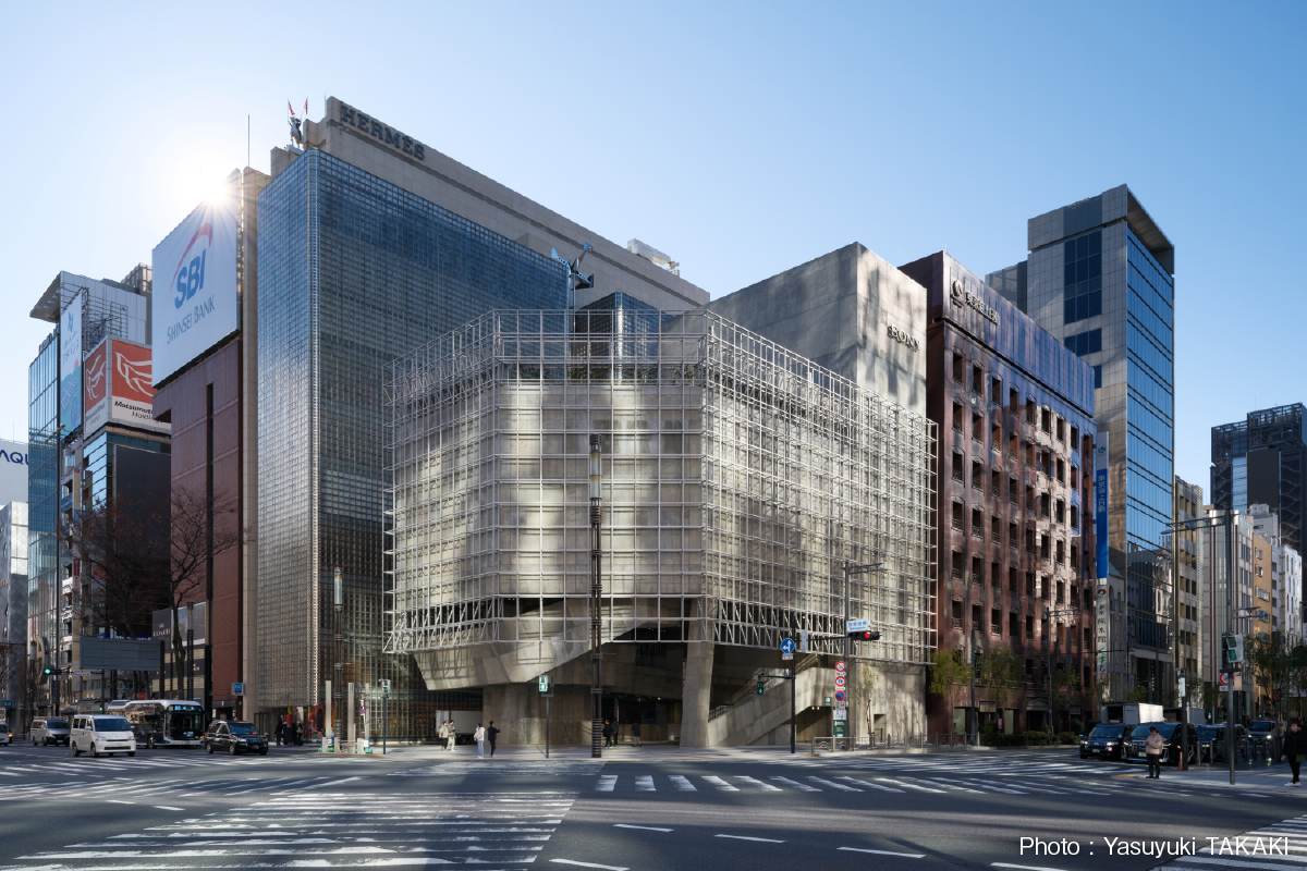 【Ginza Sony Park】開園前に徹底解説、都市に開く公園建築