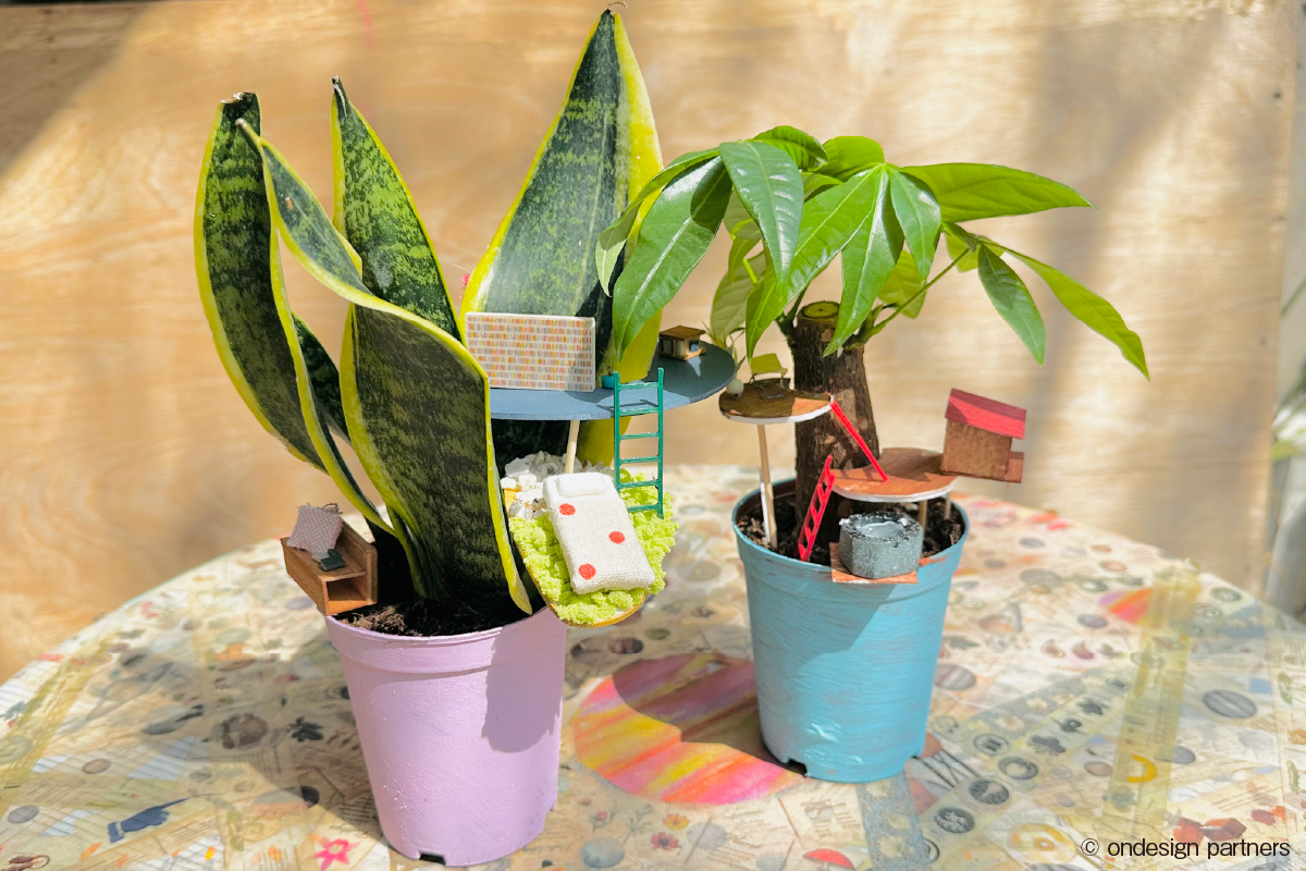 【TOKYO MIDORI LABO. 】小さな隙間に芽吹く建築、模型づくりワークショップ