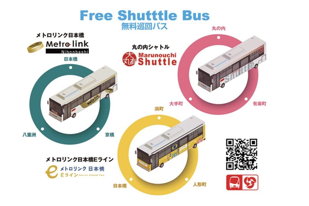 【連携企画】見学サポート｜無料巡回バス（日本橋・丸の内）